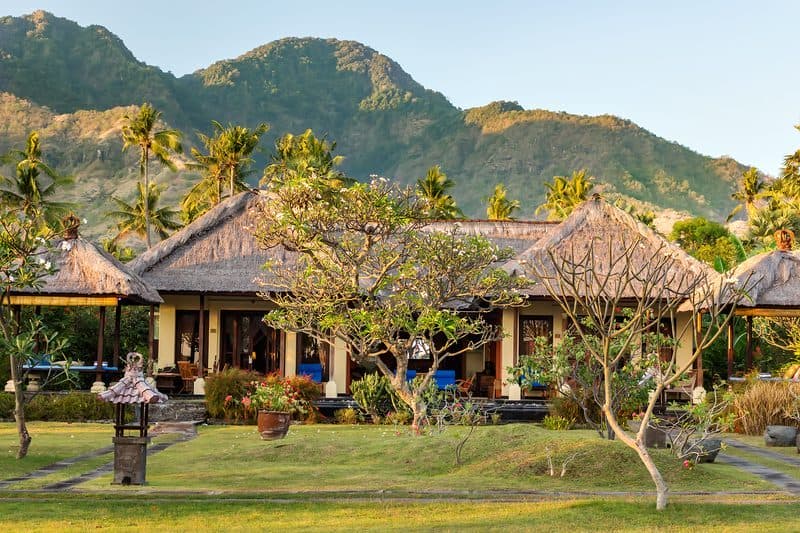 Amertha Bali Villas beachfront dive base, Pemuteran, North West Bali